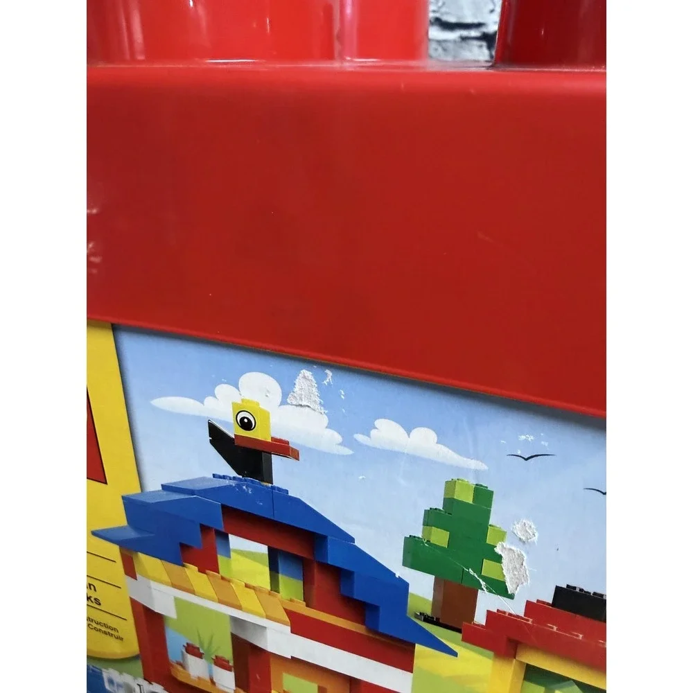 LEGO Bricks & More 4628‎ Fun With Bricks Storage Box & Sorting Lid Only Red